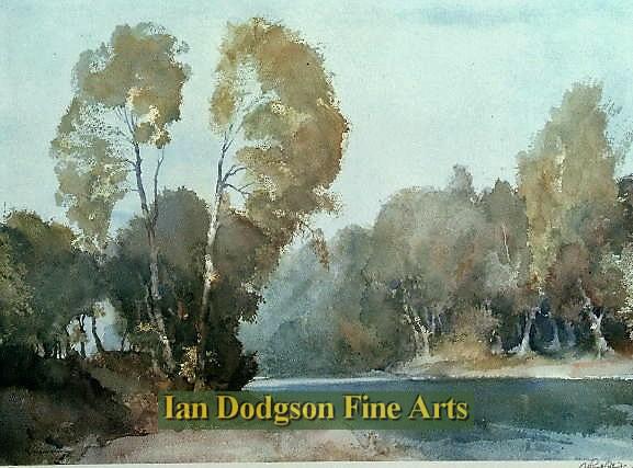 October Morning on The Baise by Sir William Russell Flint