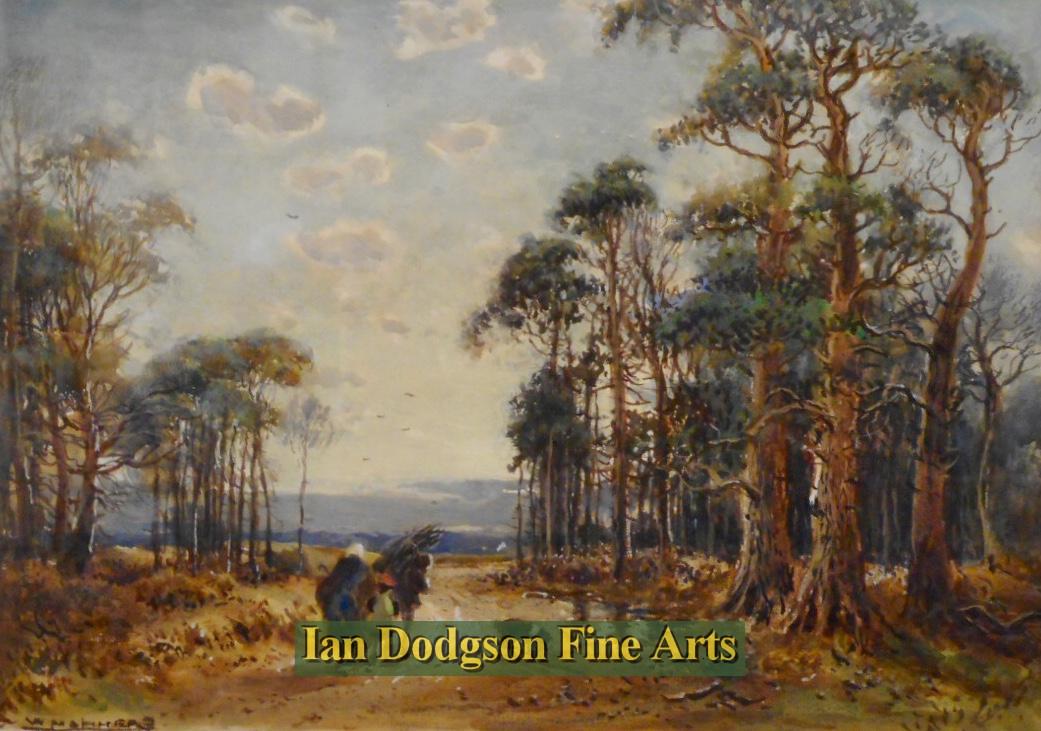 William Manners - Homeward bound Watercolour (c1900)