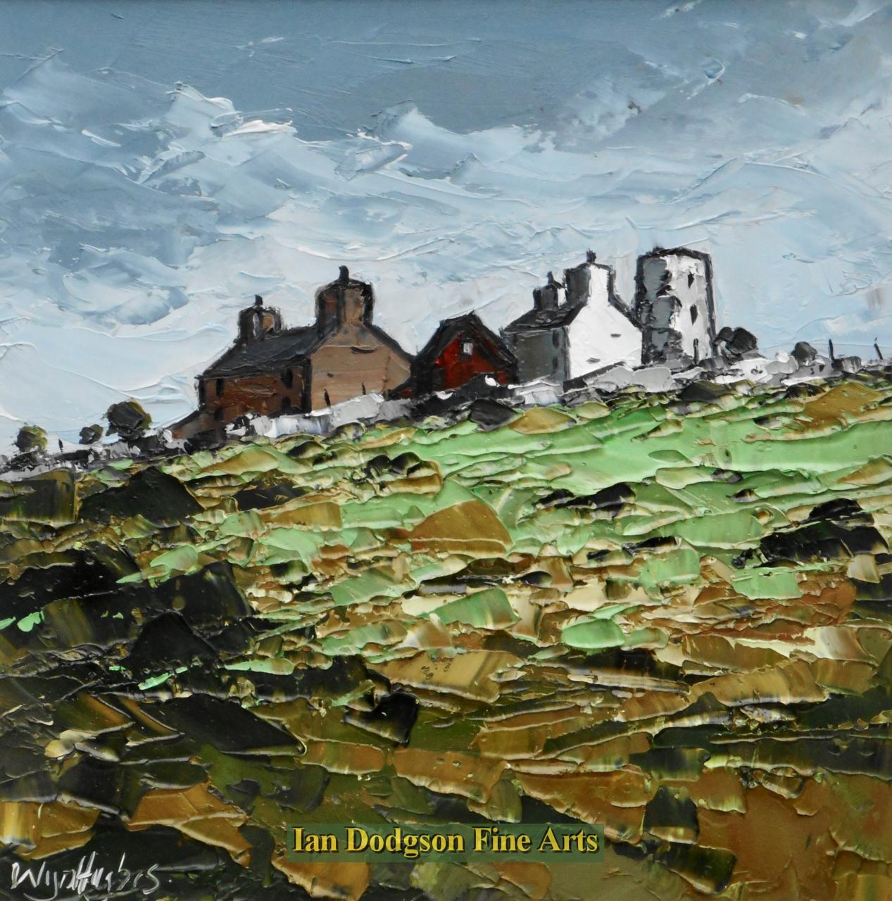 Wyn Hughes - Hermon Oil on board (2019)
