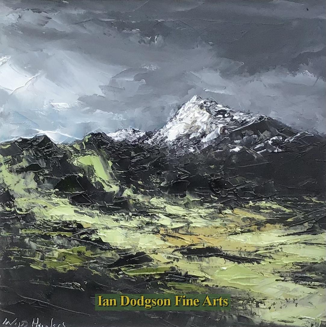 Wyn Hughes - Glyder Fawr Oil on board (2020)