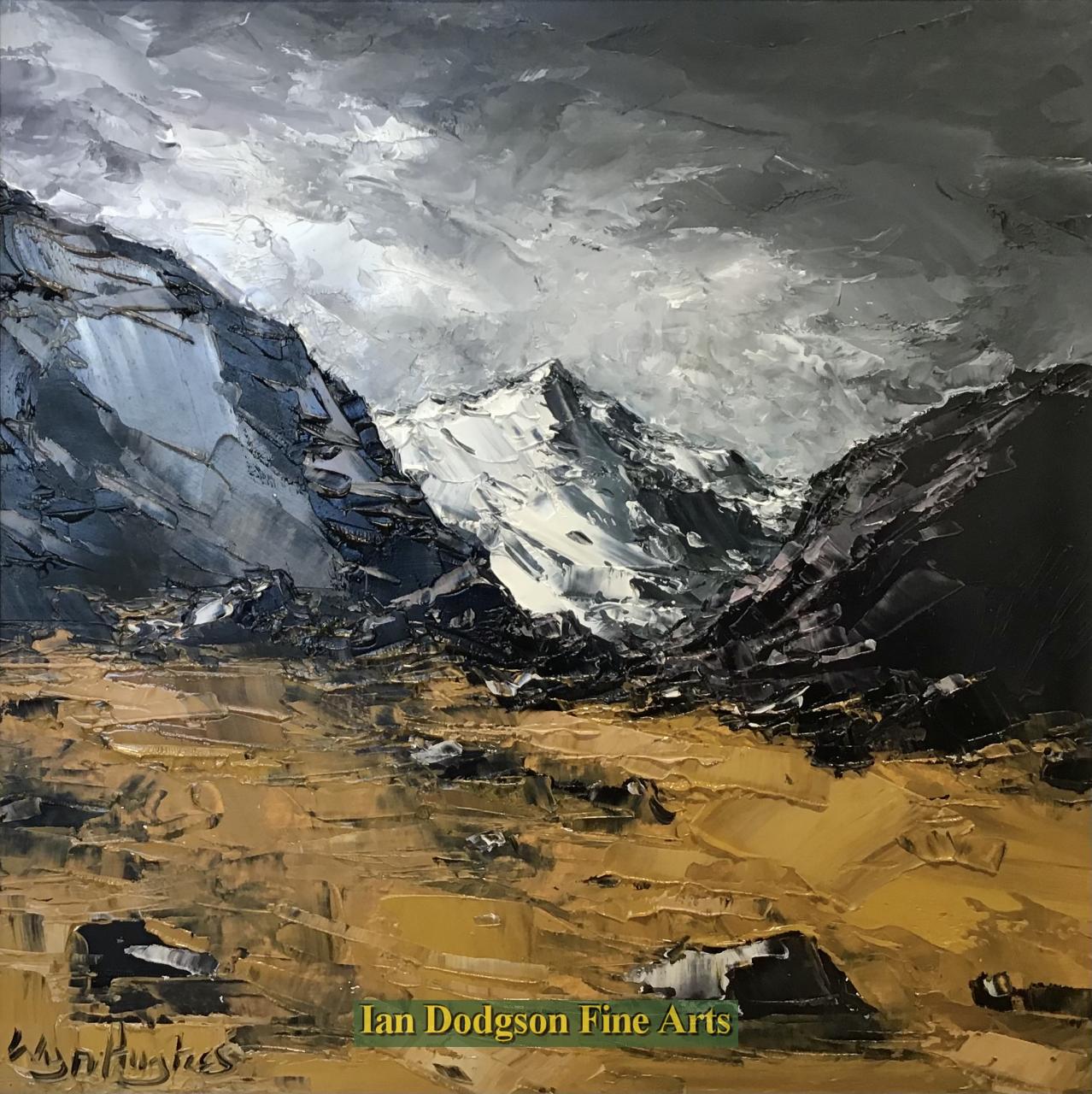 Wyn Hughes - Snowdon Oil on board (2021)