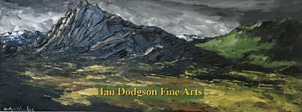 Wyn Hughes - Tryfan Oil on board (2021)