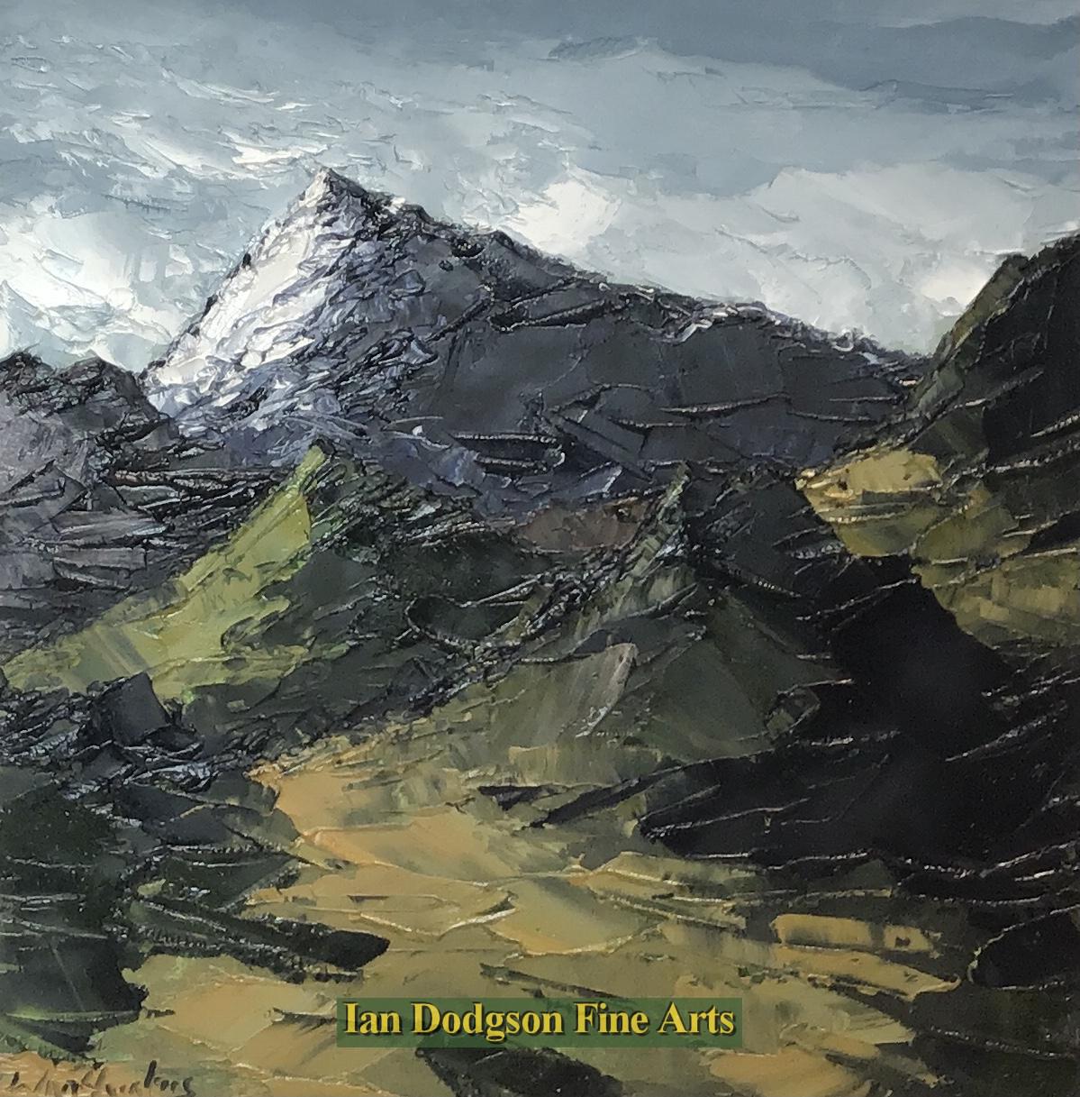 Wyn Hughes - Snowdon Oil on board (2021)