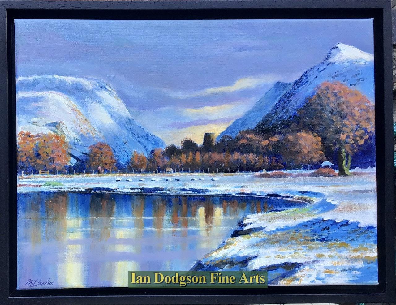 Phil Jackson - Llyn Padarn Oil on canvas (2021)