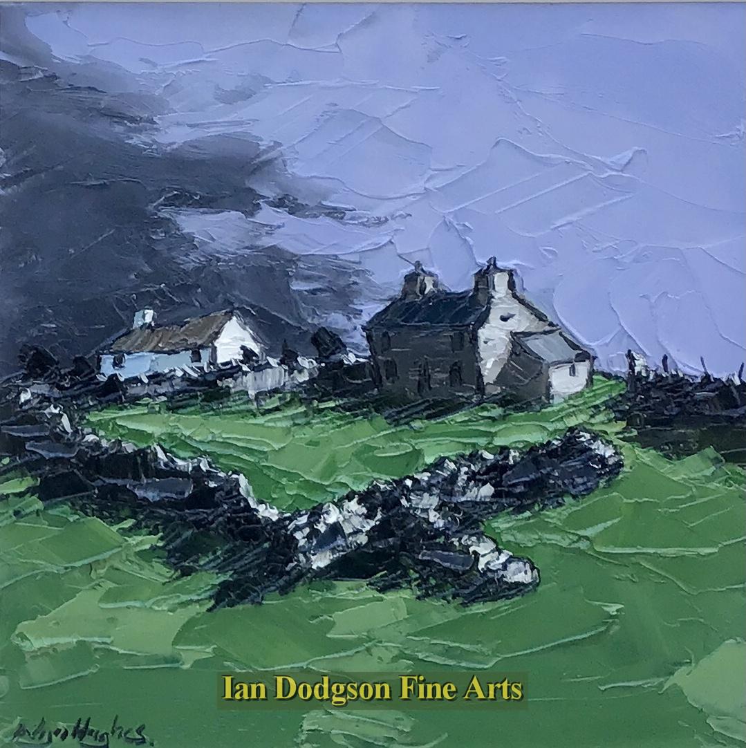 Wyn Hughes - Bodorgan Farm Oil on board (2022)