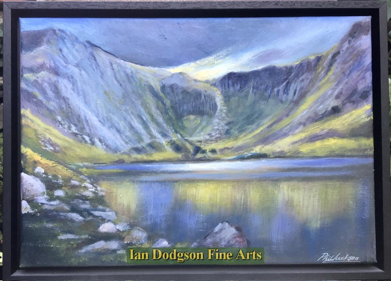 Phil Jackson - Llyn Idwal Oil on canvas (2023)