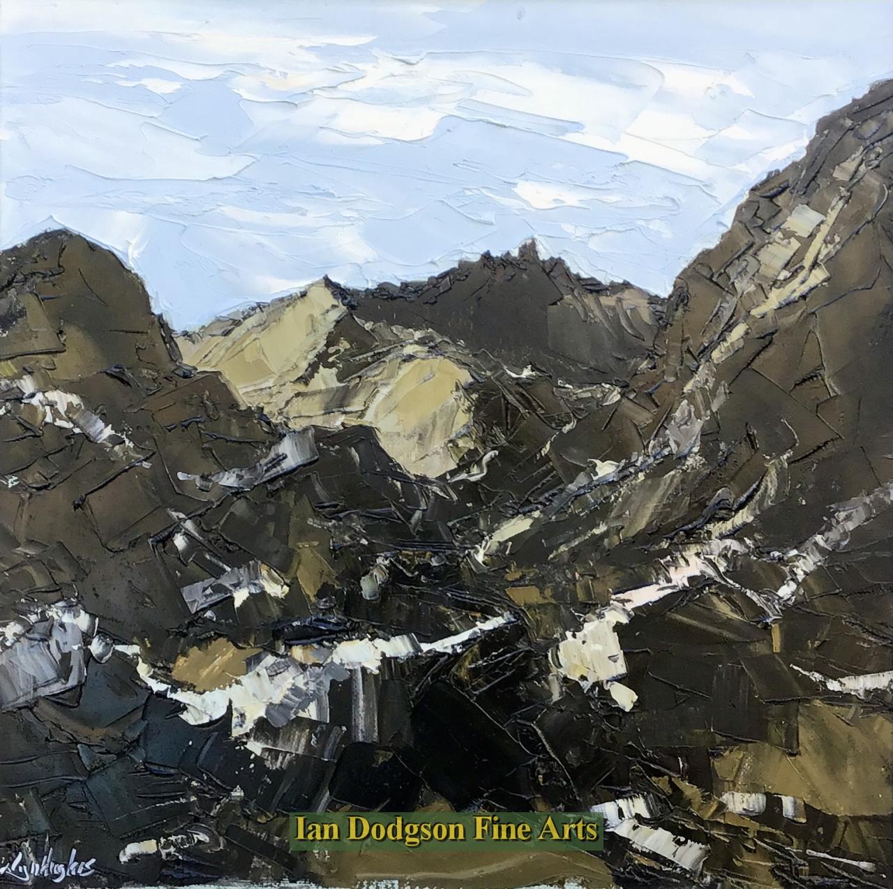 Wyn Hughes - Crib Goch Oil on canvas (2024)