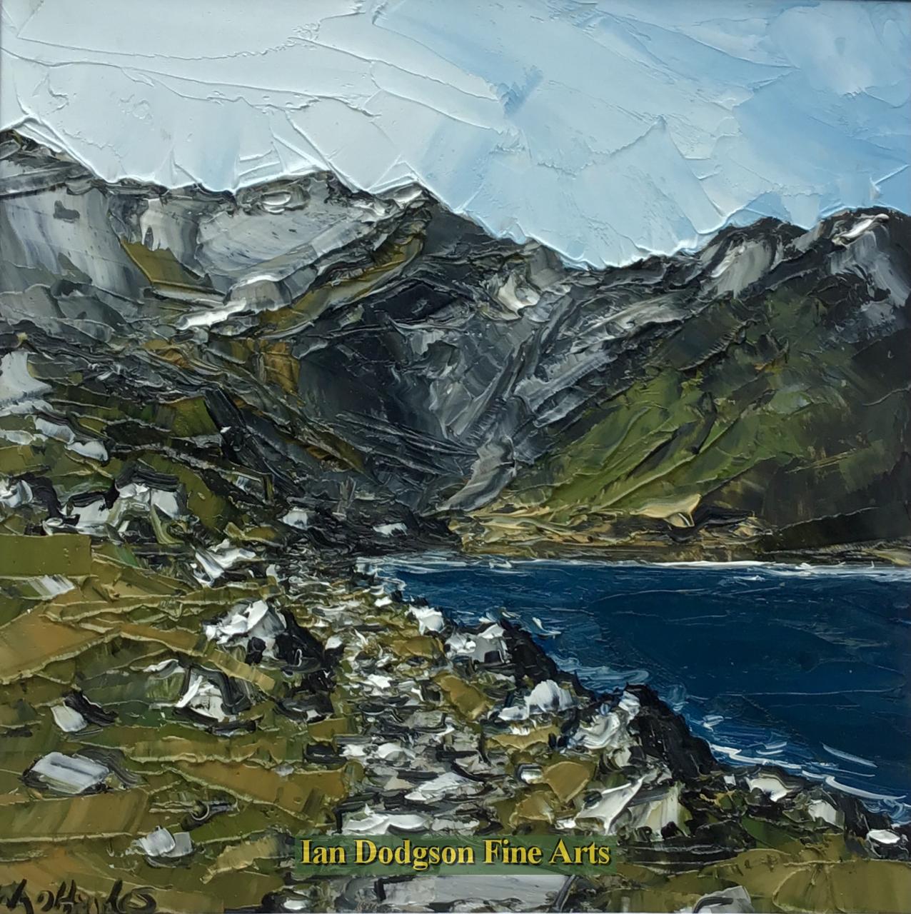 Wyn Hughes - Cwm Idwal Oil on board (2024)