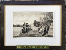 'Robert Walker Macbeth - Outside The Ferry Inn,(The Cast Shoe)