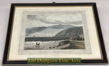 Entrance to Fishguard , Goodwych Sands by William Daniell