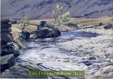 The Duddon near Birks bridge by Bernard Eyre Walker